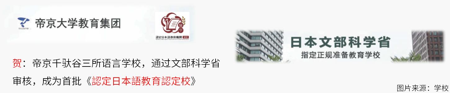 祝賀帝京千馱谷日本語學校通過日文部省審核